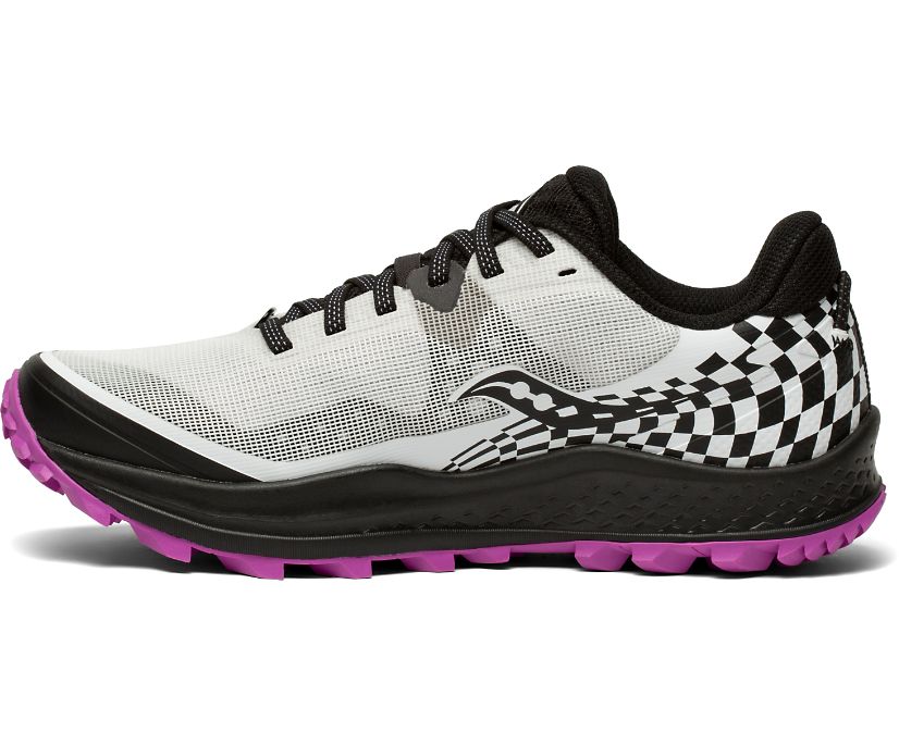 Saucony Peregrine 11 Trail löparskor Dam Silver Lila | Sverige 542QMA